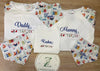 Grey Vintage Christmas Pjs PRE ORDER