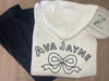 Bow Hoodie & Flares Legging Set