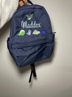 Backpack With Side Pockets Name & Design