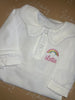 long white seersuckers sleepsuit Girls NB-12m