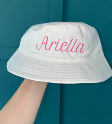 Toddler Bucket Hats -No Chin Staps