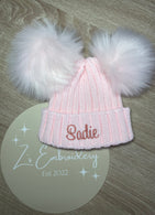 XL Double Pom Pom Hat - Unisex