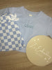 Checkered Tshirt & Short Set