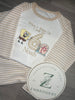 Beige Stripe Pyjamas ANY DESIGN