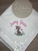 White Bow Blanket ANY DESIGN