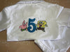 Boys White Button Up Short Pyjamas ANY DESIGN