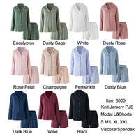 Wedding Pyjamas Bride/Bridesmaid Long Sleeve/Short Leg