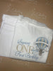 White Cotton Long Sleeve/Leg Button Up Pyjamas ANY DESIGN