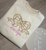 Pumpkin Bow Sweatshirts
