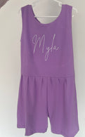 Girls Tie Back Playsuit