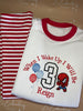 Red Stripe Pyjamas ANY DESIGN