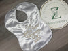 Silk Christening Bib
