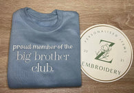 Big Brother/Sister Club Jumper 