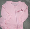Ribbed Double Zip Sleepsuit Unisex