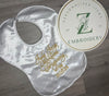 Silk Christening Bib