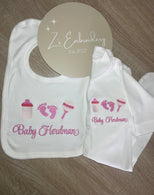 Baby Grow & Bib