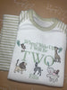 Pastel Sage Stripe Long Raglan Sleeve Pyjama Set ANY DESIGN