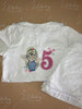 Girls White Seersucker Short Pjs