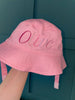 0-3/3-6m Bucket Hats With Chin Strap