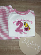 Pink Stripe Pyjamas ANY DESIGN