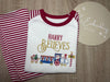 Believe Train Design - Stripe Pjs