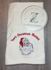 Star Embossed Christmas Blanket