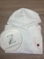 Initial Strawberry Hoodie