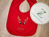 Reindeer Bib