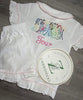 Seersucker Short Pyjama - PINK TRIM ANY DESIGN