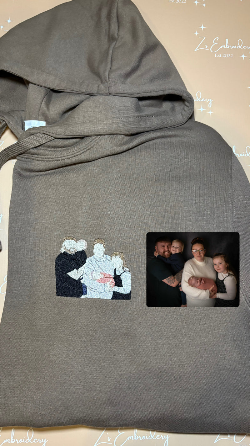 Personalised Photo HOODIE - Adult