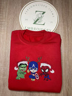 Superhero Christmas Sweatshirt