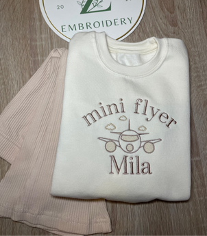 Flyer Sweatshirt & Flare Set