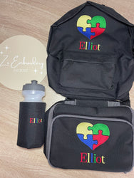 Backpack, Lunchbox & Water Bottle