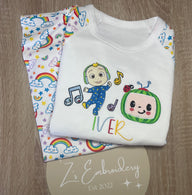 Rainbow Pyjamas - Any Design