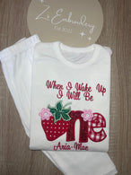 Unisex White Cotton Pyjamas ANY DESIGN