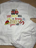 Boys White Button Up Short Pyjamas ANY DESIGN
