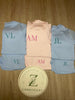 Unisex Plain T-Shirt & Short Set Pink