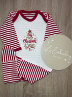 First Christmas Sleepsuit - Tree Design