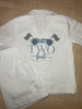 Boys White Button Up Short Pyjamas ANY DESIGN