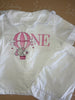 Girls White Seersucker Short Pjs
