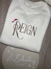 Santa Hat Name - JUMPER ONLY