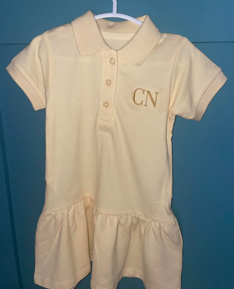 Apricot Polo Dress