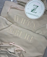 Wifey & Hubby Hoodie Set