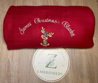 Red Fleece Blanket