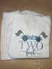 Boys White Button Up Short Pyjamas ANY DESIGN