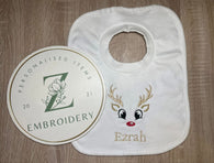 Reindeer Bib