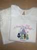 Girls Long Sleeve Frill Pj Set in white ANY DESIGN
