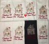 Gingerbread House Tea Towel