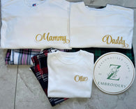 Family Tartan & T pyjama