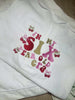 Girls White Seersucker Short Pjs